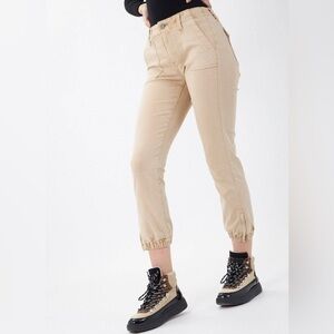 Paige Mayslie Denim Jogger White Oak NWT Size 29